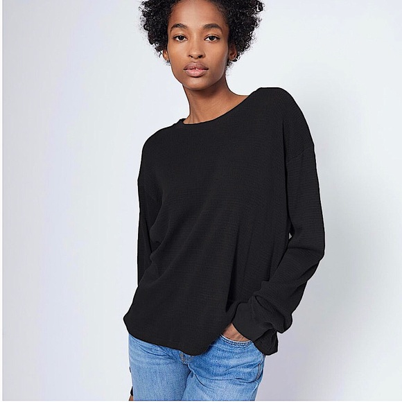 RE/DONE Cozy Waffle Thermal Top NWOT - Picture 2 of 10